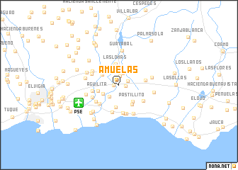 map of Amuelas