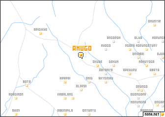 map of Amugo