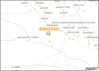 map of ‘Amūk-e Pa\