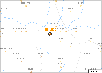 map of Amuko