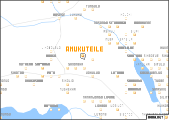 map of Amukuteile