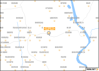 map of Amuma