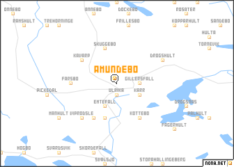 map of Amundebo