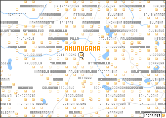 map of Amunugama