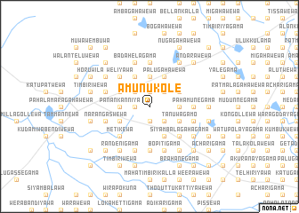 map of Amunukole