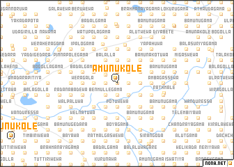 map of Amunukole