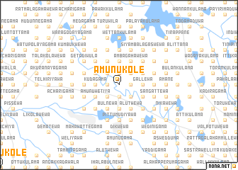 map of Amunukole