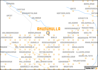 map of Amunumulla