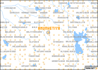 map of Amunwetiya