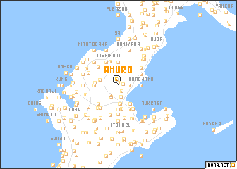 map of Amuro