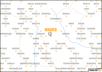 map of Amuro