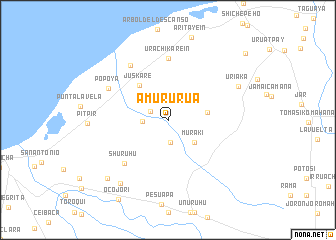 map of Amúrurua