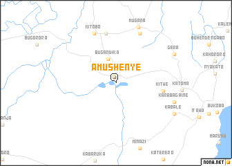 map of Amushenye