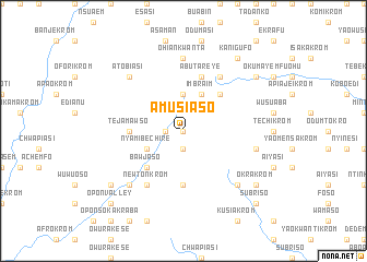 map of Amusiaso