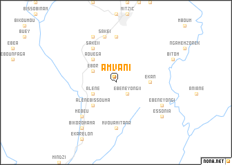 map of Amvani