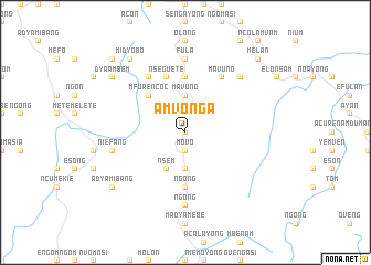 map of Amvonga