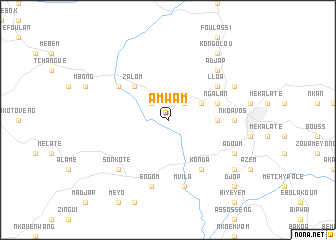 map of Amwam