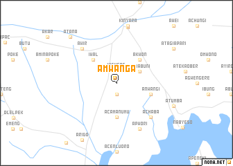 map of Amwanga