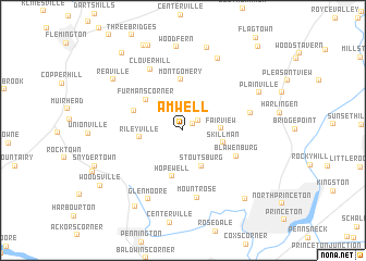 map of Amwell