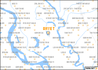 map of Amyet