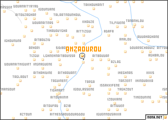 map of Amzaourou