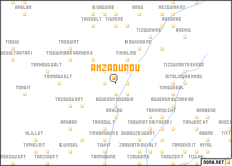 map of Amzaourou