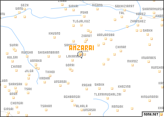 map of Amzarai