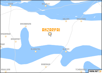 map of Am Zarfaï