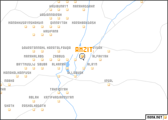 map of ‘Amzīt