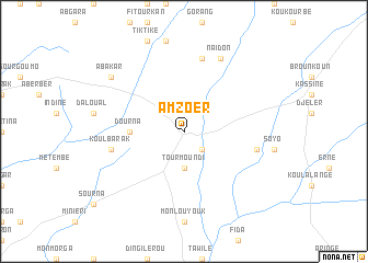 map of Am-Zoer