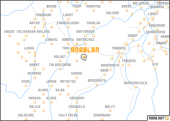 map of Anablan