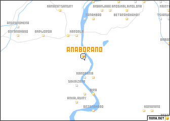 map of Anaborano