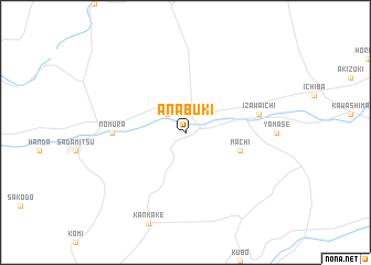 map of Anabuki