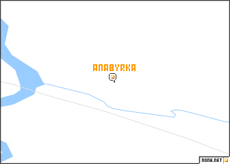 map of Anabyrka