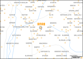 map of Anāb