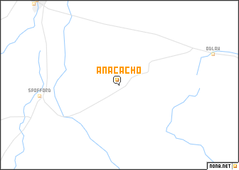 map of Anacacho