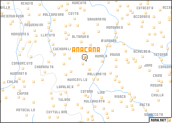 map of Añacaña