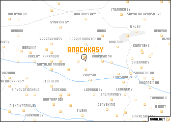 map of Anach-Kasy