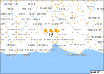 map of Anacius