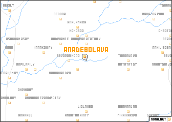 map of Anadebolava