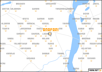 map of Anafari