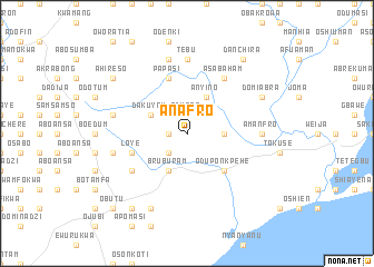 map of Anafro