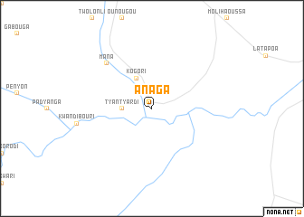 map of Anaga