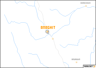 map of Anaghit