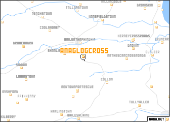 map of Anaglog Cross