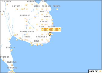 map of Anahawan