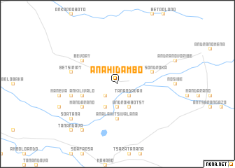 map of Anahidambo