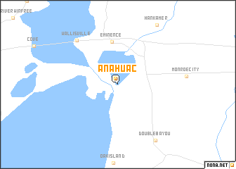 map of Anahuac