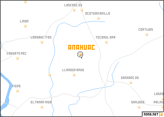 map of Anáhuac