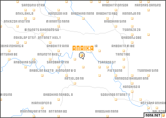 map of Anaika